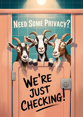 Goat Stall Intruders: Privacy Please!