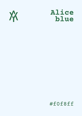 Alice Blue Color Palette
