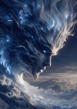 Cloud Being Portrait