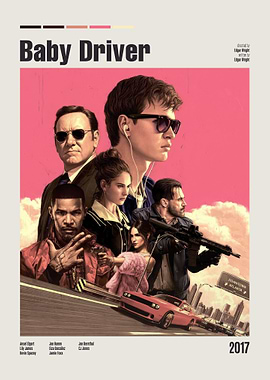 Baby Driver Movie Poster