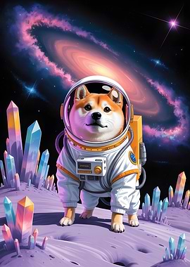Galactic Shiba: Explorer on the Crystal Moon
