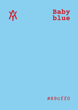 Baby Blue Color Palette