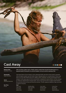 Cast Away Movie Poster