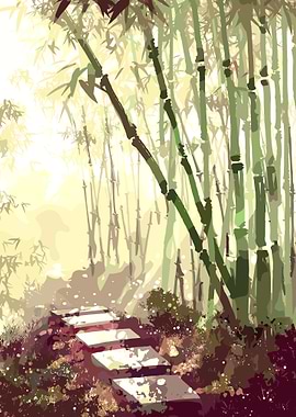 Bamboo Forest Path