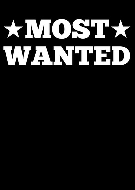 Most Wanted Poster