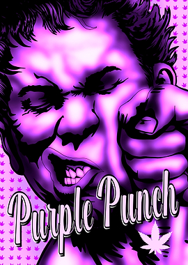 Purple Punch Weed Strain Graphic