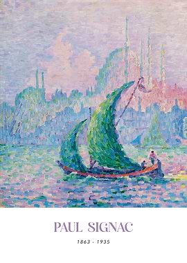 Paul Signac: Sailing Boat Impressionism