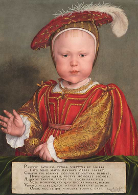 Portrait of a Child in Renaissance Attire