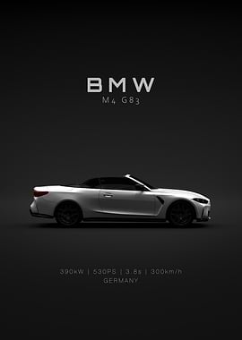 Specs BMW M4 Convertible 2025 G83 White