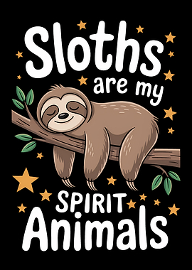 Sloths are my spirit animals