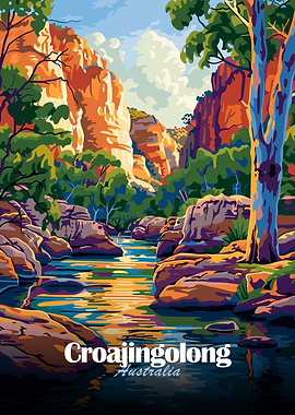 Croajingolong Australia Landscape Painting