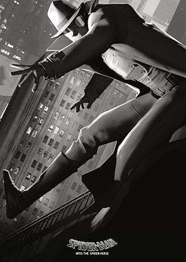 Into the Spider-Verse Spider-Man Noir