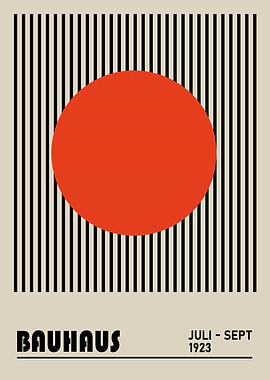 Bauhaus Exhibition Poster, 1923