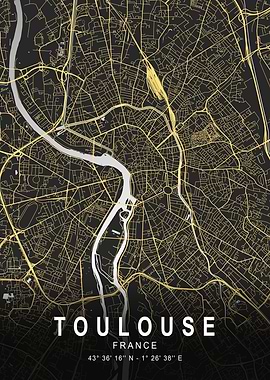 Toulouse Silver City Map