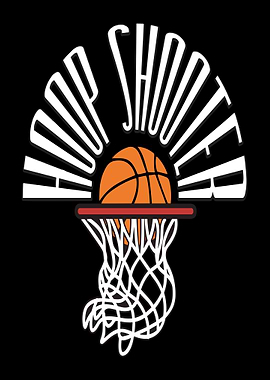 Hoop Shooter Basketball Graphic