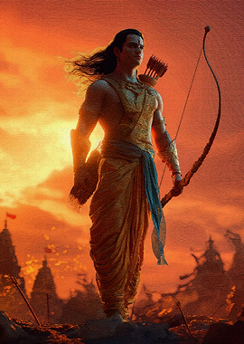 Lord Rama Bow Arrow