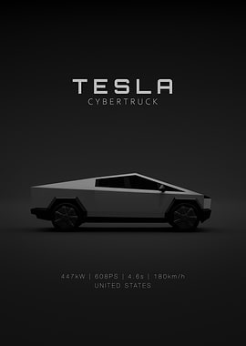 Specs Tesla Cybertruck Silver