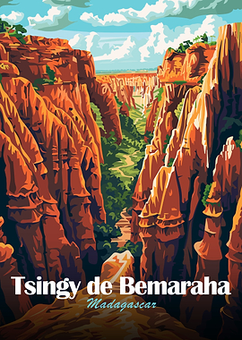 Tsingy de Bemaraha, Madagascar