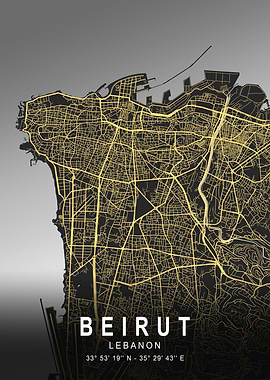 Beirut Silver City Map