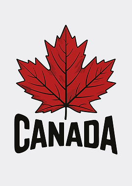 Canada Maple Leaf Illustration