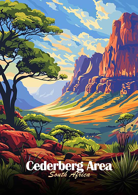 Cederberg Area South Africa Landscape Art