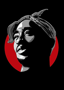 Tupac Shakur Portrait