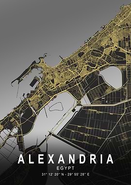 Alexandria Silver City Map