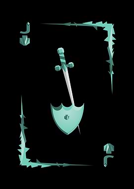 Playing Card Suit of Swords