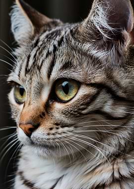 Close-up of a Tabby Cat
