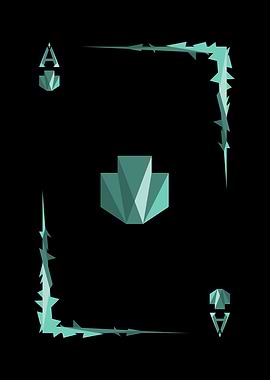 Abstract Ace Card Design