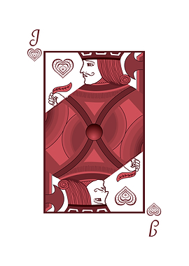 Jack of Hearts Playing Card