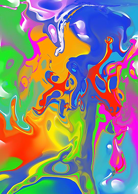 Colorful Abstract Swirls