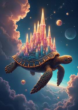 Turtle of the Crystal Skies