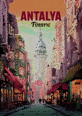 Antalya, Türkiye Mosaic Art