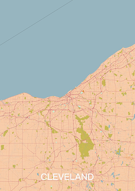 Cleveland City Map