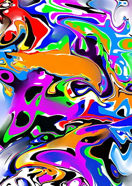 Colorful Abstract Swirls