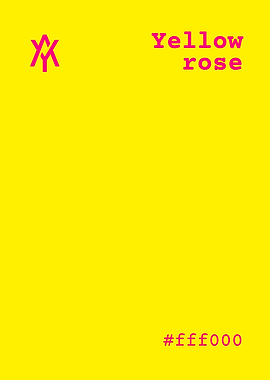 Yellow Rose Color Palette