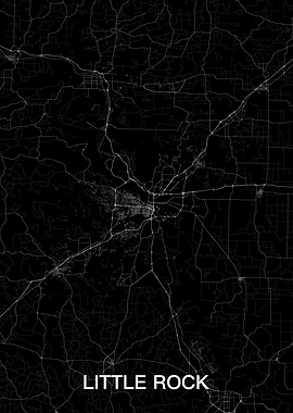 Little Rock City Map