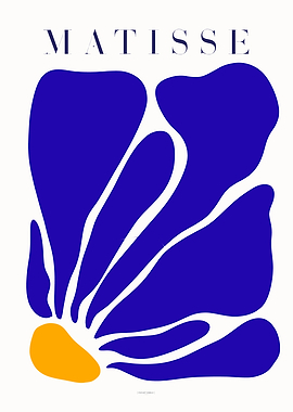 Matisse | Fleur bleu