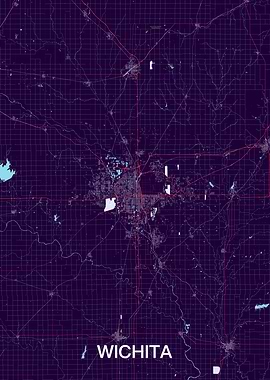 Wichita Kansas City Map