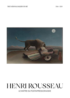 The Sleeping Gypsy by Henri Rousseau