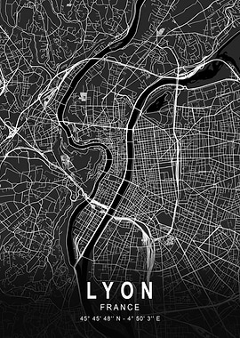 Lyon Dark Map