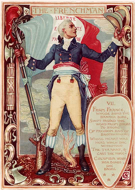 The Frenchman: Vintage Patriotic Illustration