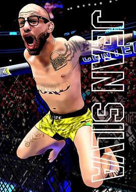 Jean Silva Victorious – UFC 314 Cage Hang Over Bryce Mitchell