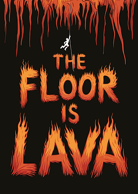The Floor is Lava Illustration