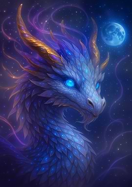 Celestial Dragon Portrait