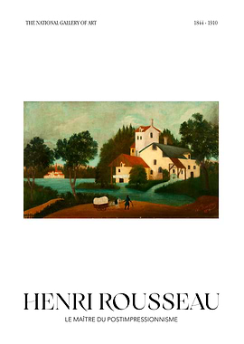 Henri Rousseau Landscape Painting