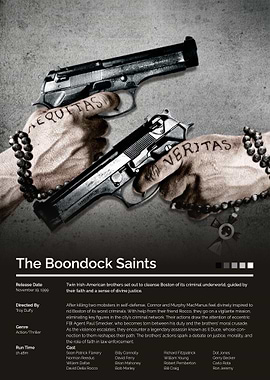 The Boondock Saints Movie Poster