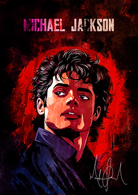 Michael Jackson Portrait Art