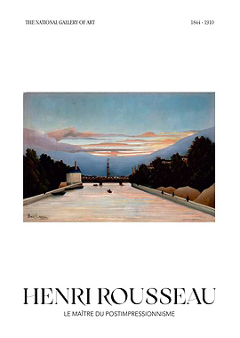 Henri Rousseau's Landscape Painting